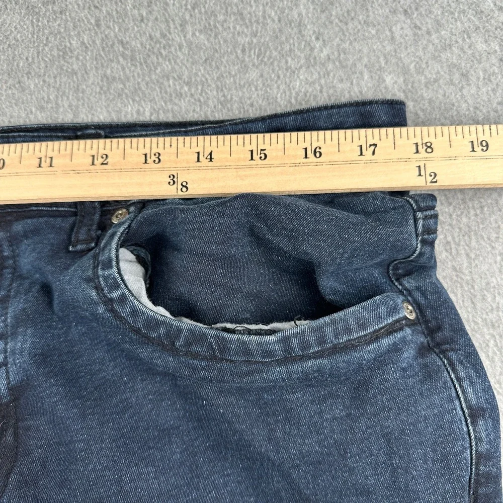 Cultura Jeans Mens 34 Skinny Dark Blue Stretch Denim